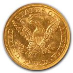 $5 Liberty Half Eagle Gold Coins Are Available from Seven Star Enterprises.